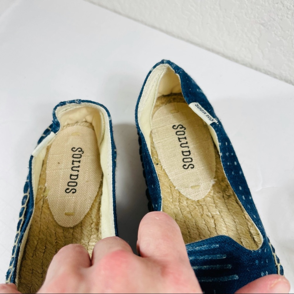 Soludos Blue Platform Espadrilles - image 8